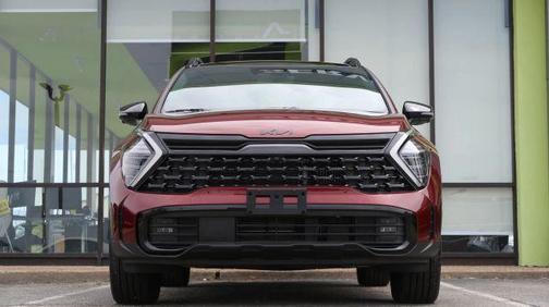 Burgundy 2025 Kia Sportage Plug-In Hybrid X-Line Prestige