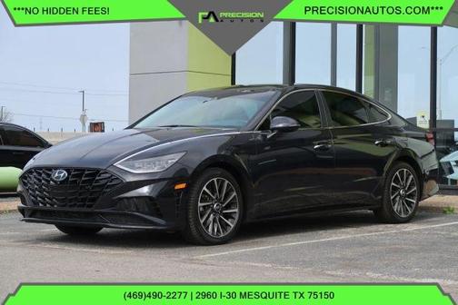 Black 2023 Hyundai SONATA Limited