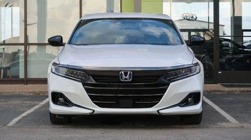 White 2022 Honda Accord Hybrid Sport
