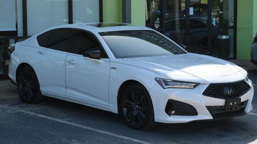 White 2021 Acura TLX A-Spec