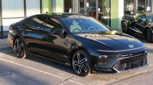 Black 2025 Hyundai SONATA N Line