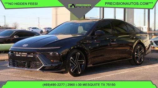 Black 2025 Hyundai SONATA N Line