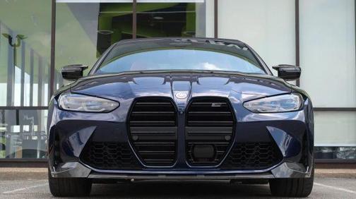 Blue 2023 BMW M4 Competition xDrive