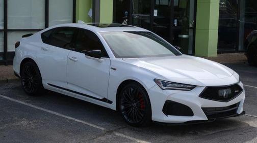 White 2022 Acura TLX Type S