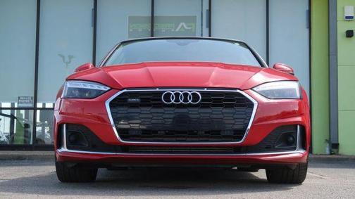 Tango Red Metallic w/ Black Roof 2020 Audi A5 2.0T Premium