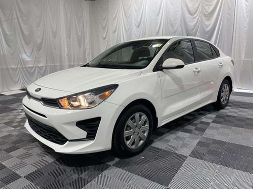 Clear White 2021 Kia Rio LX