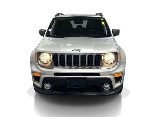 Glacier Metallic Clearcoat 2021 Jeep Renegade Limited