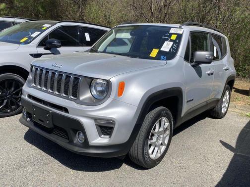 Glacier Metallic Clearcoat 2021 Jeep Renegade Limited