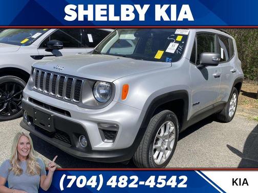 Glacier Metallic Clearcoat 2021 Jeep Renegade Limited