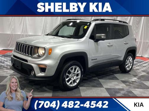 Glacier Metallic Clearcoat 2021 Jeep Renegade Limited