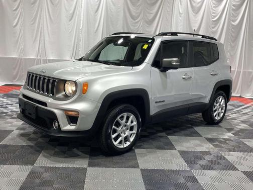 Glacier Metallic Clearcoat 2021 Jeep Renegade Limited