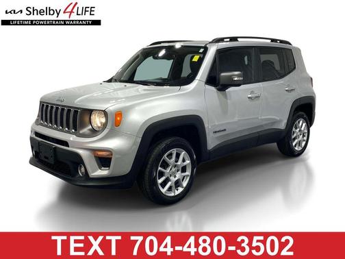 Glacier Metallic Clearcoat 2021 Jeep Renegade Limited