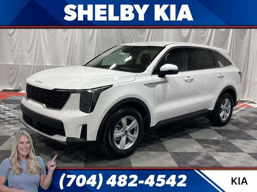 Glacial White Pearl 2026 Kia Sorento LX