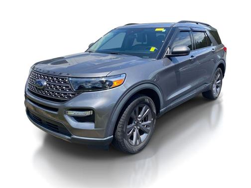 CARBONIZED GRAY METALLIC 2021 Ford Explorer XLT