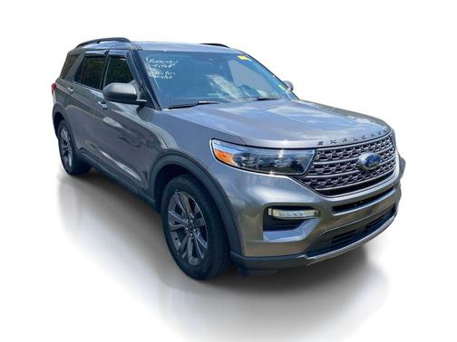 CARBONIZED GRAY METALLIC 2021 Ford Explorer XLT