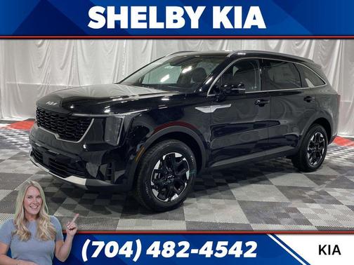 Ebony Black 2026 Kia Sorento S