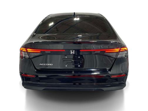 Crystal Black Pearl 2025 Honda Accord LX 1.5T