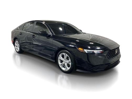 Crystal Black Pearl 2025 Honda Accord LX 1.5T