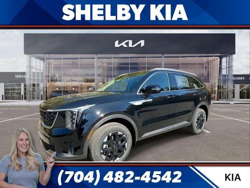 Ebony Black 2026 Kia Sorento S