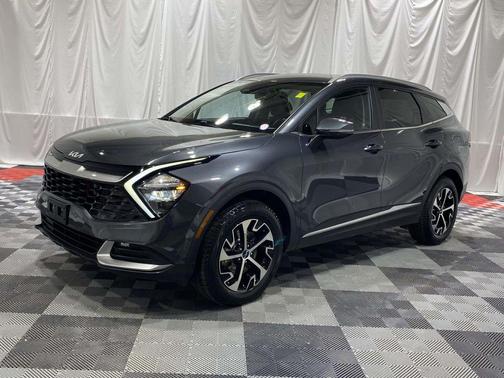 Gravity Gray 2023 Kia Sportage Hybrid EX