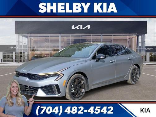 Steel Matte Gray 2026 Kia K5 GT-Line FWD