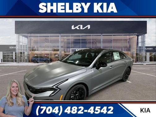 Steel Matte Gray 2026 Kia K5 GT-Line FWD