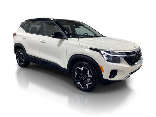 Clear White/Black Roof 2026 Kia Seltos S