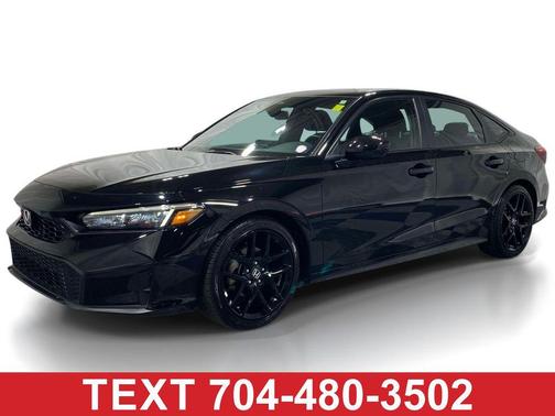 Crystal Black Pearl 2025 Honda Civic Sport