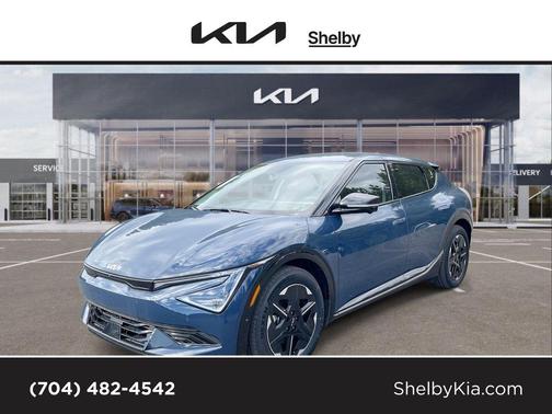 Midnight Lake Blue 2025 Kia EV6 Wind