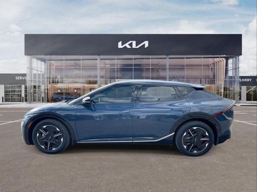 Midnight Lake Blue 2025 Kia EV6 Wind