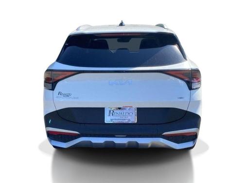 Snow White Pearl 2025 Kia Sportage Hybrid EX