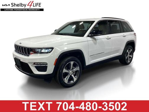 Bright White Clearcoat 2023 Jeep Grand Cherokee Limited