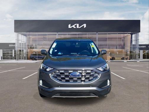 CARBONIZED GRAY 2024 Ford Edge Titanium