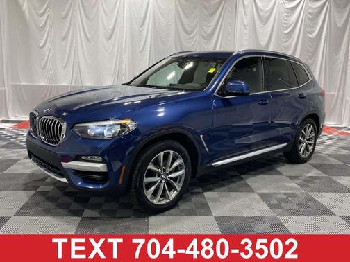 Phytonic Blue Metallic 2019 BMW X3 sDrive30i
