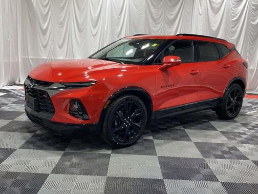 Red Hot 2022 Chevrolet Blazer RS