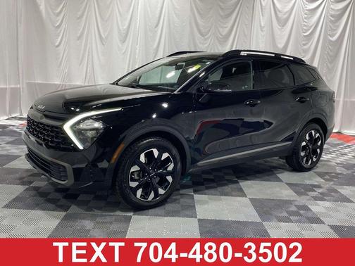Ebony Black 2023 Kia Sportage X-Line