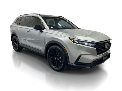 Silver 2024 Honda CR-V Hybrid Sport AWD