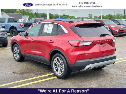 Rapid Red Metallic Tinted Clearcoat 2021 Ford Escape SEL