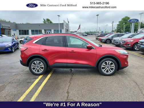 Rapid Red Metallic Tinted Clearcoat 2021 Ford Escape SEL