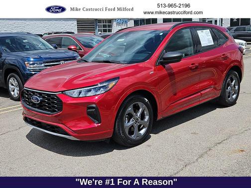 Rapid Red Metallic Tinted Clearcoat 2023 Ford Escape ST-Line