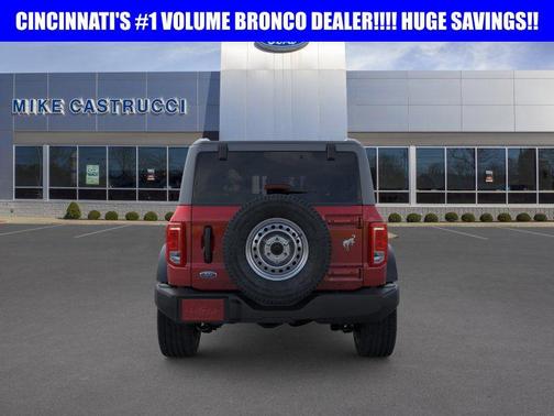 Ruby Red Metallic Tinted Clearcoat 2026 Ford Bronco Base