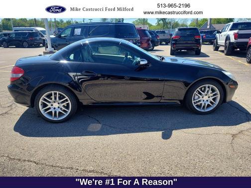 Black 2008 Mercedes-Benz SLK-Class SLK350