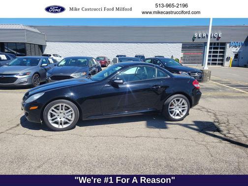 Black 2008 Mercedes-Benz SLK-Class SLK350