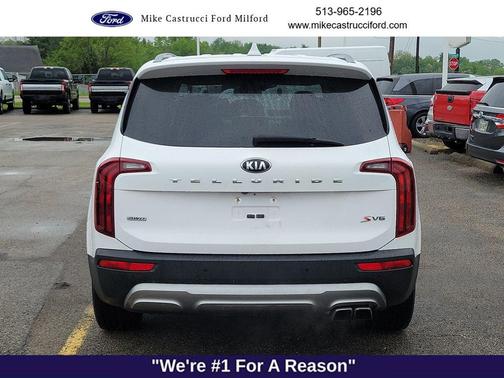Glacial White Pearl 2021 Kia Telluride S