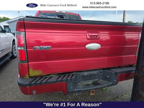 Red 2011 Ford F-150 FX4
