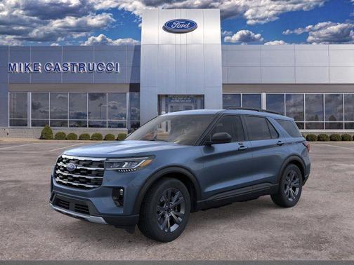 Vapor Blue Metallic 2026 Ford Explorer Active