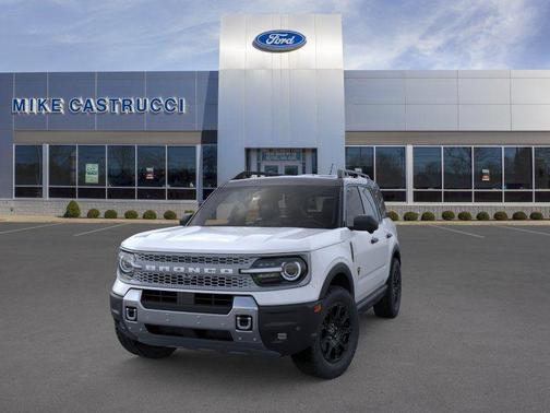 Space White Metallic 2026 Ford Bronco Sport Badlands