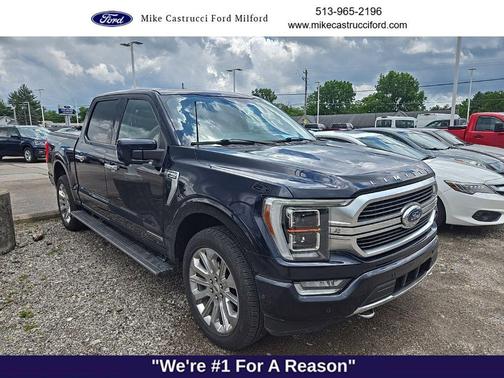Antimatter Blue Metallic 2021 Ford F-150 Limited