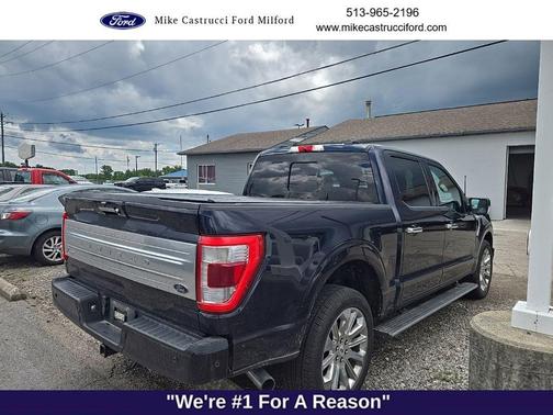 Antimatter Blue Metallic 2021 Ford F-150 Limited