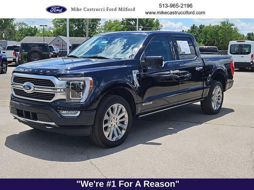 Antimatter Blue Metallic 2021 Ford F-150 Limited